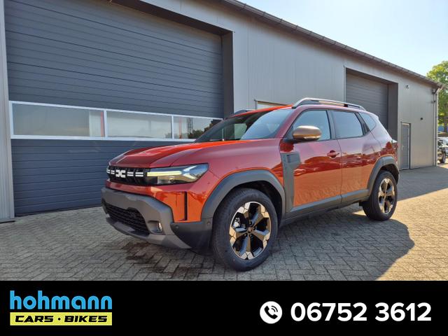 Dacia Duster - Extreme Hybrid 140PS Automatik 1.6 SCE Sitzheizung Klimaautomatik 4x Kamera elektr.Parkbremse Teil-Leder Bluetooth Apple Carplay Android Auto PDC v+h 2xKeyless 18-LM