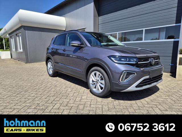 Volkswagen T-Cross - 1.0 TSI 116PS DSG Life LED-Matrix-Scheinwerfer Klimaautomatik Sitzheizung PDC Rückf.Kamera 17-LM abged.Scheiben 2xKeyless DAB+ Bluetooth Touchscreen Apple CarPlay Android Auto