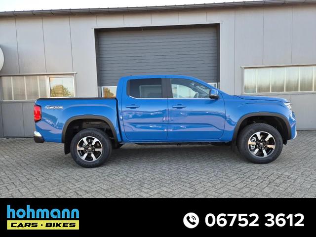 Volkswagen Amarok - Style DoKa 3.0 TDI 240PS 4x4 Automatik Laderaumabdeckung Navi Lenkradheizung Frontscheibe beheizb. Sitzheizung AHK Rückf.Kamera ACC Klimaautomatik PDC v+h Apple Carplay Android Auto 2xKeyless 18"LM
