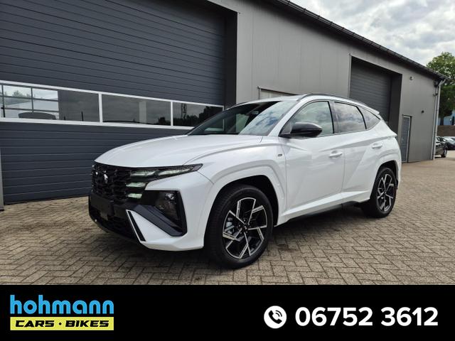 Hyundai TUCSON - N-Line 1.6 T-GDI 252PS Automatik PHEV FACELIFT MY2025 Teil-Leder Sitzheizung Lenkradheizung ACC Klimaautomatik Navi 12,3"-Touchscreen DAB+ wireless Apple CarPlay + Android Auto PDC v+h Rückf.Kamera 2xKeyless 19-LM