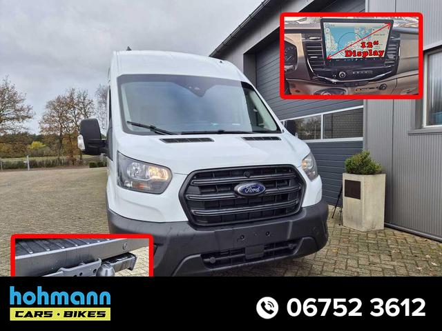Ford Transit - 350 L4H3 2.0 EcoBlue 130PS Trend Heckantrieb 3,5t 2-Sitzer AHK Sitzheizung Frontscheibe beheizb. Klimaautomatik Navi PDC v+h Bluetooth DAB Apple CarPlay Android Auto Tempomat Ganzj.Reifen