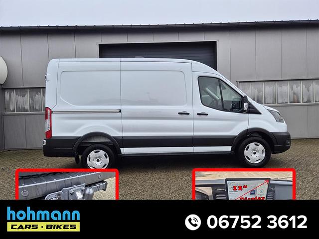 Ford Transit - L2H2 2.0 EcoBlue 165PS Trend Heckantrieb 3,5t 2-Sitzer AHK Sitzheizung Lenkradheizung Frontscheibe beheizb. Klimaautomatik PDC v+h Rückf.Kamera Bluetooth DAB Apple CarPlay Android Auto Tempomat Ganzj.Reifen