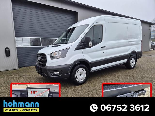 Ford Transit - L2H2 2.0 EcoBlue 130PS Trend 3,5t 2-Sitzer AHK Sitzheizung Lenkradheizung Frontscheibe beheizb. Klimaautomatik PDC v+h Rückf.Kamera Bluetooth DAB Apple CarPlay Android Auto Tempomat Ganzj.Reifen