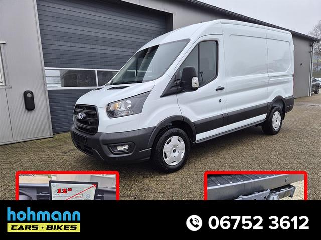 Ford Transit - L2H2 2.0 EcoBlue 130PS Trend 3,5t 3-Sitzer AHK Sitzheizung Lenkradheizung Frontscheibe beheizb. Klimaautomatik Bluetooth DAB Apple CarPlay Android Auto PDC v+h Rückf.Kamera Tempomat