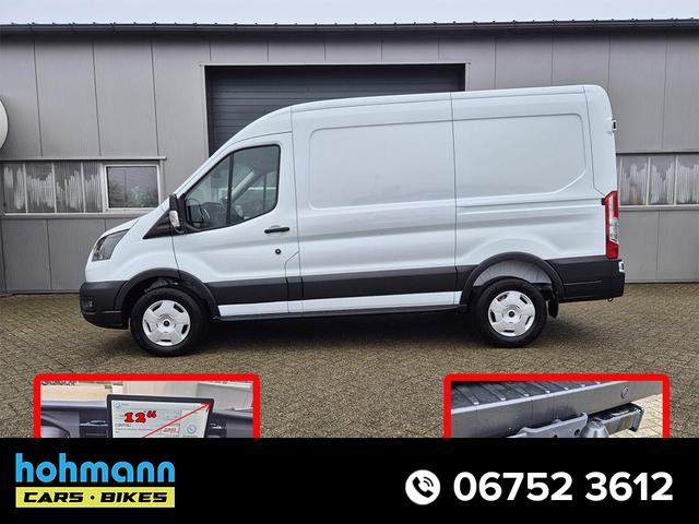 Ford Transit - L2H2 2.0 EcoBlue 130PS Trend 3,5t 3-Sitzer AHK Sitzheizung Lenkradheizung Frontscheibe beheizb. Klimaautomatik Bluetooth DAB Apple CarPlay Android Auto PDC v+h Rückf.Kamera Tempomat