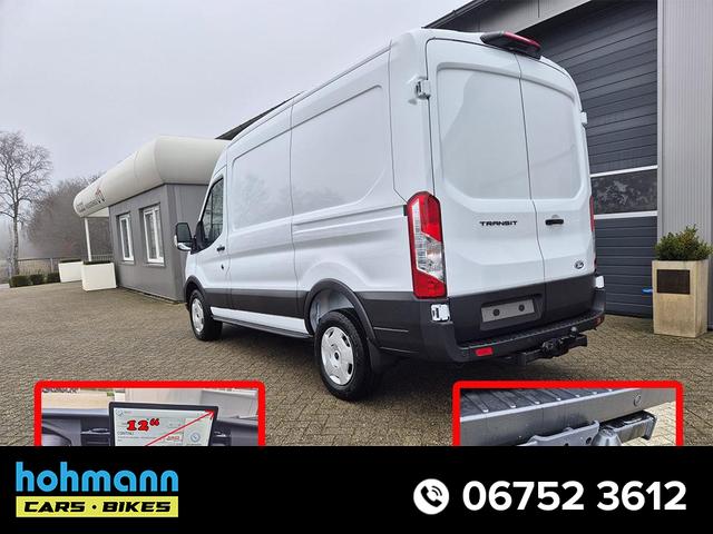 Ford Transit - L2H2 2.0 EcoBlue 130PS Trend 3,5t 3-Sitzer AHK Sitzheizung Lenkradheizung Frontscheibe beheizb. Klimaautomatik Bluetooth DAB Apple CarPlay Android Auto PDC v+h Rückf.Kamera Tempomat