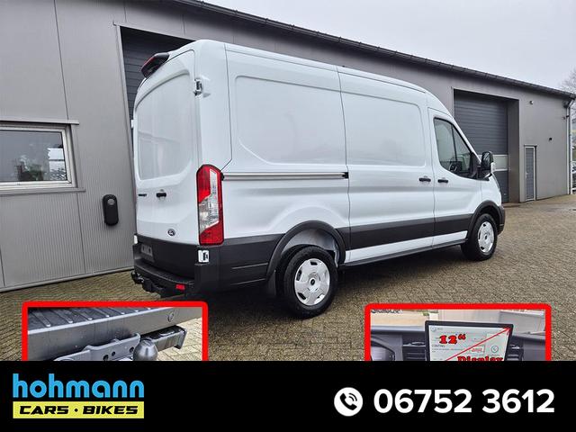 Ford Transit - L2H2 2.0 EcoBlue 130PS Trend 3,5t 3-Sitzer AHK Sitzheizung Lenkradheizung Frontscheibe beheizb. Klimaautomatik PDC v+h Rückf.Kamera Bluetooth DAB Apple CarPlay Android Auto Tempomat Ganzj.Reifen