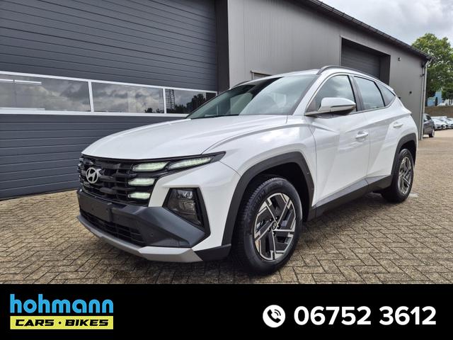 Hyundai TUCSON - 1.6 T-GDI 160PS Sitzheizung Lenkradheizung Klimaautomatik Navi 12,3"-Touchscreen DAB+ wireless Apple CarPlay + Android Auto PDC v+h Rückf.Kamera 2xKeyless 17-LM