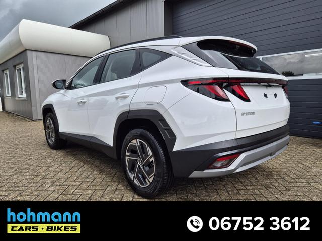 Hyundai TUCSON - 1.6 T-GDI 160PS Sitzheizung Lenkradheizung Klimaautomatik Navi 12,3"-Touchscreen DAB+ wireless Apple CarPlay + Android Auto PDC v+h Rückf.Kamera 2xKeyless 17-LM