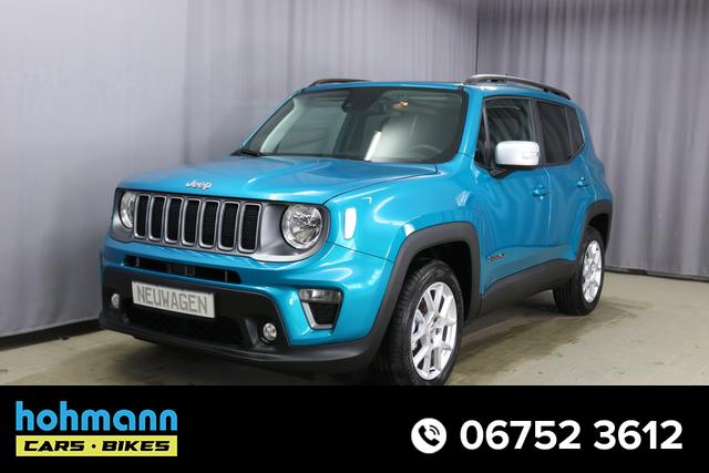 Jeep Renegade - Limited 1.0 T3 GSE 88kW, Panorama-Glasschiebedach, Winter-Paket, Funktions-Paket, Business-Paket, AppleCarPlay&Android Auto, LaneSense, Rückfahrkamera, Nebelscheinwerfer, 17"-Leichtmetallfelgen, uvm.