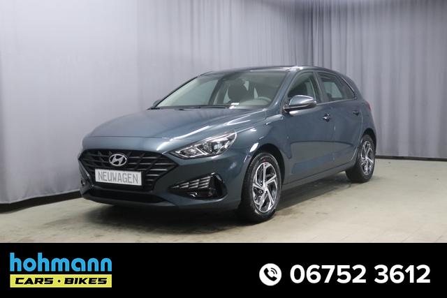 Hyundai i30 - Comfort 1.5 FL 81kW Klimaanlage, Sitzheizung, Lederlenkrad, Radio DAB, Freisprecheinrichtung, Tempomat, Lichtsensor, Einparkhilfe hinten, Nebelscheinwerfer, 16 Zoll Leichtmetallfelgen, uvm.