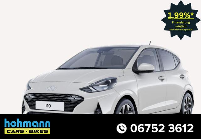 Hyundai i10 - GO Plus 1,2 GDI Automatik / Sitz + Lenkradheizung Navi Klimaautomatik 15'' LM Felgen