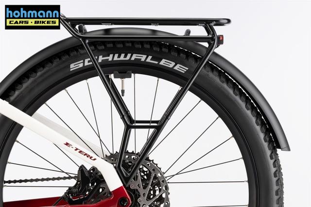 Ghost E-TERU ADVANCED EQ HIGH Uni carbon red/chilly white MY25 L RED/WHT - Größe: XL 