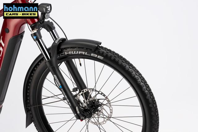 Ghost E-TERU ADVANCED EQ HIGH Uni carbon red/chilly white MY25 L RED/WHT - Größe: XL 