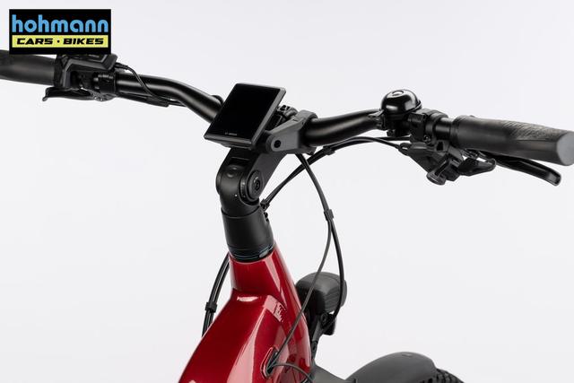 Ghost E-TERU ADVANCED EQ LOW Uni carbon red/chilly white - glossy Größe: M 