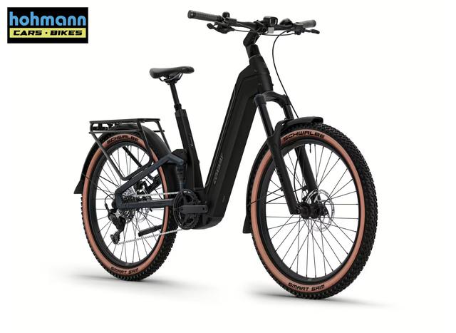 Conway Elektro-SUV "Cairon C FS 2.0" Wave, 27,5", black matt / anthracite matt, 9-Gang SHIMANO "Cues", 54 cm XL 