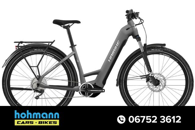Haibike TREKKING 4 - Low dark silver/pearl matt 50 Größe: L - 
