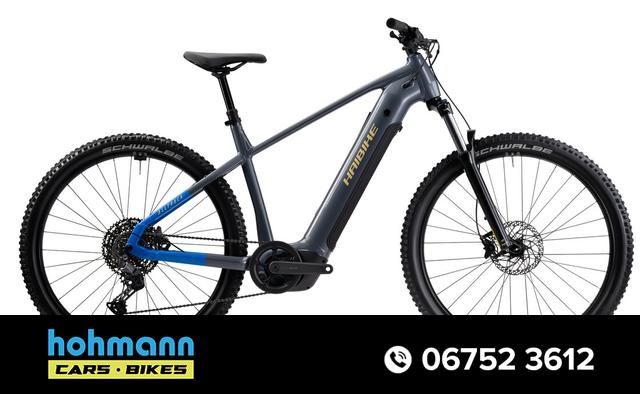 Haibike ALLTRACK 6.5 High grey/blue/yellow glänzend - Rahmengröße: S