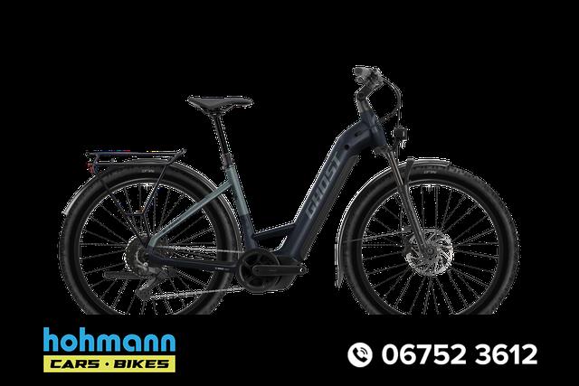 Ghost E-TERU UNIVERSAL EQ LOW - C1 Uni dark gunmetal/abbey glossy BLU/GRY - Rahmengr&ouml;&szlig;e: S