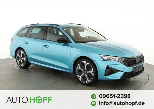 Skoda Octavia Combi - RS 2.0 TSI DSG, Sonderlackierung, AHK, Pano,19 Zoll, Canton, el. Klappe, Navi, Matrix, sofort