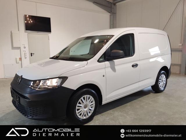 Volkswagen Caddy Cargo - 2.0 TDI 102PS 2-Sitzer Klima-PDC-Hecktüren180º-Schiebetür rechts-AHK-Sofort
