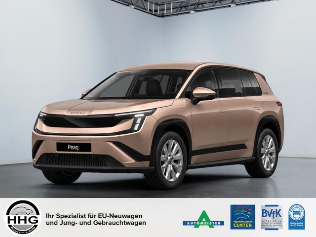 Skoda Peaq - 90 Selection 286PS/210kW 91 kWh 634km WLTP +19"Gharial +TravelAssist3.0 +ACC +SideAssist +KESSYAdvanced +RFK +PDCv+h +Sitzhzg.v+h +Lenkradhzg +3-Zonen-Climatronic +Elektr.Heckklappe +W&auml;rmepumpe +13,6"Touch +Navi