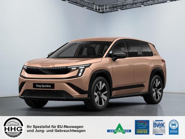Skoda Peaq - 90 Sportline 286PS/210kW 91kWh 633km WLTP +20"Okapi +DCC +MatrixLED +360&deg;AreaView +ACC +TravelAssist3.0 +SideAssist +KESSYAdvanced +Elektr.Sitze+Memory +Sportsitze +Sitzhzg.v+h +Lenkradhzg +W&auml;rmepumpe +Elektr.Heckklappe +13,6"Touch +Navi