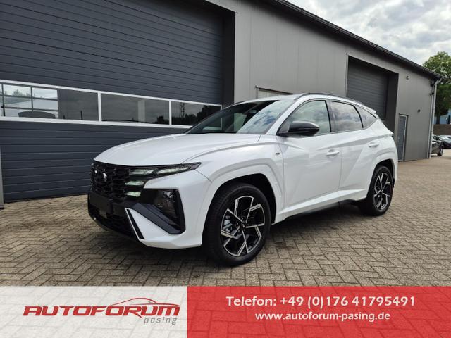 Hyundai TUCSON - N-Line 1.6 T-GDI 252PS Automatik PHEV FACELIFT MY2025 Teil-Leder Sitzheizung Lenkradheizung ACC Klimaautomatik Navi 12,3"-Touchscreen DAB+ wireless Apple CarPlay + Android Auto PDC v+h Rückf.Kamera 2xKeyless 19-LM