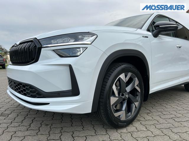 Skoda / Kodiaq / Weiß / / / Sportline 2.0 TDI DSG 4x4 / 7-Sitze AHK