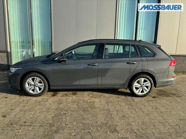 Volkswagen Golf Variant Basis 2.0 TDI 115PS, LED-Scheinwerfer, Radio Composition 10,3" + Wireless App-Connect, Parksensoren vorne und hinten, Climatronic, M-Lederlenkrad, Digitales Cockpit, Reserverad, Dachreling 