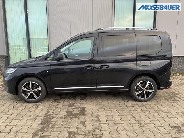 Volkswagen Caddy Style 1.5 TSI 115PS DSG/AUTOMATIK, SCHWARZ-MET, 17" Alu/Ganzjahresreifen, Winterpaket, ACC-Tempomat, Toter-Winkel, ParkAssist, Parksensoren vo/hi, Rückfahrkamera, Radio Ready2Discover 10" + Wireless AppConnect, Climatronic, Abgedunkelte Scheiben, M-Lederlenkra 