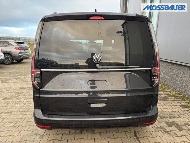 Volkswagen Caddy Style 1.5 TSI 115PS DSG/AUTOMATIK, Deep-Black, 17" Alu/Ganzjahresreifen, Winterpaket, ACC-Tempomat, Toter-Winkel, ParkAssist, Parksensoren vo/hi, Rückfahrkamera, Radio Ready2Discover 10" + Wireless AppConnect, Climatronic, Abgedunkelte Scheiben, M-Lederlenkrad 
