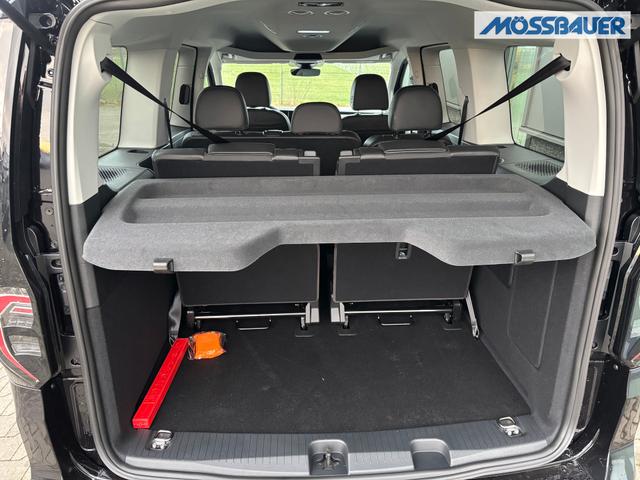 Volkswagen Caddy Style MAXI 7-SITZER 1.5 TSI 115PS DSG/AUTOMATIK, BLAU-MET., 17" Alu/Ganzjahresreifen, Winterpaket, ACC-Tempomat, Toter-Winkel, ParkAssist, Parksensoren vo/hi, Rückfahrkamera, Radio Ready2Discover 10" + Wireless AppConnect, Climatronic, Abgedunkelte Scheiben 