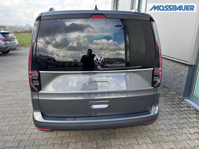Volkswagen Caddy LIFE 1.5 TSI 115PS 5-Sitzer, 16" Alufelgen, Dachreling, Klimaanlage, Parksensoren hinten, Tempomat, Schiebetüre rechts und links, Heckklappe, Radio 10"/Bluetooth 