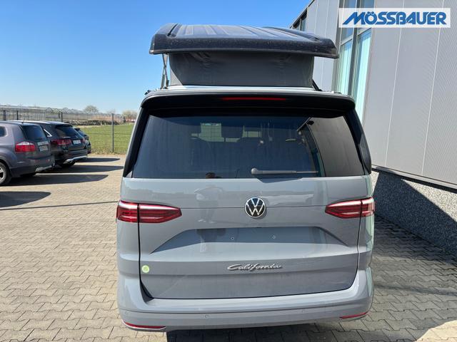 Volkswagen T7 California Ocean 2.0 TDI 150PS DSG, 16" Alu, ELEKTRISCHES Aufstelldach, Privacy-Glas, Climatronic, KÜCHE, Standheizung + FB, Sitzheizung, Park Assist, Parksensoren v/h, Kamera, IQ Light LED-MATRIX, Markise, Side ACC, Ganzjahresreifen, Radio 10" App-Connect 