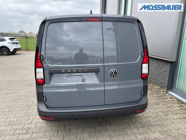 Volkswagen Caddy Cargo 2.0 TDI 102PS, Pure-Grey, Klima, Parksensoren hinten, Reserverad, Kunststoffbodenbelag Fahrer-/Fahrgastraum, Ganzjahresreifen, Radio 10" + Wireless App-Connect, Tempomat, Hecktüren, Schiebetür rechts 