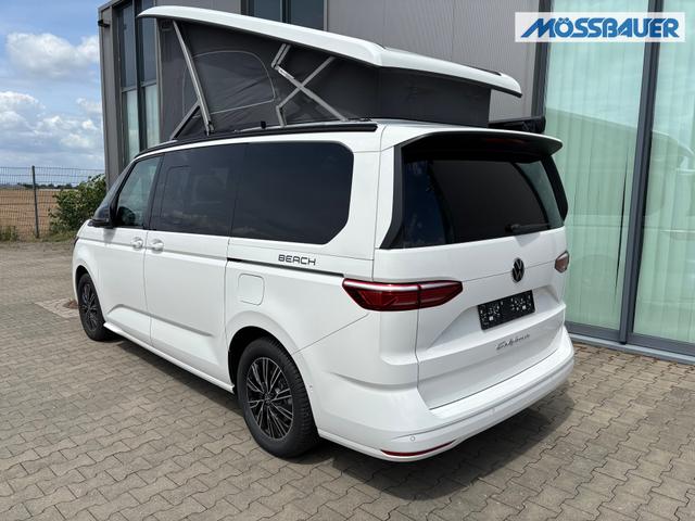 Volkswagen T7 California Beach 2.0 TSI 204PS DSG (AUTOMATIK), Aufstelldach, Klimaanlage, Parksensoren vorne und hinten, Digital Cockpit Pro, Radio Ready2Discover 10" + Wireless App-Connect, SIDE ASSIST, ACC, LED-Scheinwerfer, M-Lederlenkrad, Schiebetüren links rechts 