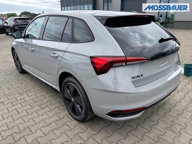 Skoda Scala Monte Carlo 1.0 TSI 115PS DSG, STAHL-GRAU, Panoramadach, 17"Alu, Climatronic, MATRIX-LED, Kessy, Verlängerte Heckscheibe, SunSet, Parksensoren vorn/hinten, Rückfahrkamera, Tempomat, Winter-Paket, Sport-M-Lederlenkrad beheizt, Virtual Cockpit, Radio 8", SmartLin 