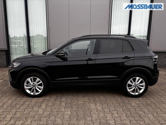 Volkswagen T-Cross LIFE 1.0 TSI 115PS DSG/AUTOMATIK, SCHWARZ-Metallic, Park Assist, Parksensoren v/h, Rückfahrkamera, Privacy-Glas, Sitzheizung, Climatronic, IQ LIGHT MATRIX, Radio Ready2Discover+Wireless App-Connect, 17" Alu, KEYLESS, ACC Tempomat, SIDE Travel Assist 