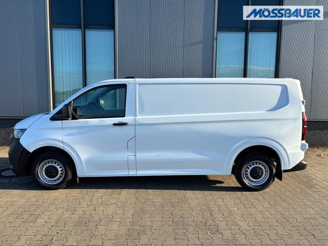 Volkswagen T7 Kastenwagen Basis 2.0 TDI 170PS AUTOMATIK LANG, Weiß, HECKFLÜGELTÜREN, 2-Zonen-Klimautomatik, M-Lederlenkrad, Anhängerkupplung, Parksensoren vorn/hinten, Rückfahrkamera, Frontscheibe beheizbar, Ganzjahresreifen, Sitzpaket 46 (inkl. Sitzheizung), Reserverad, 70l Tank 
