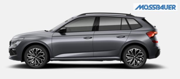 Skoda Kamiq Dynamic 1.0 TSI 115PS, 5 JAHRE GARANTIE, 17" Alu, Elektr. Heckklappe, Kessy, Alarm, SunSet, Toter-Winkel, Virtual Cockpit 10", Parksensoren vorn/hinten, Rückfahrkamera, Sitzheizung, Tempomat, Climatronic, Radio 8" + Wireless SmartLink, M-Lederlenkrad beheizt 