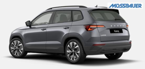 Skoda Karoq Dynamic 2.0 TDI 150PS DSG 4x4, 5J GARANTIE, DCC-FAHRWERK, 18" Alu, MATRIX-LED-Scheinwerfer, NAVI 9", Beheizte Frontscheibe, Interieur LOUNGE, Side Assist, Virtual Cockpit 10", Elektr. Heckklappe, Parksensoren v/h, Kamera, Kessy, Winter-Paket, SunSet, Climatronic 