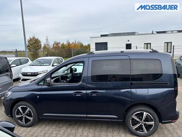 Volkswagen Caddy Style 1.5 TSI 115PS DSG/AUTOMATIK, BLAU-MET, 17" Alu/Ganzjahresreifen, Winterpaket, ACC-Tempomat, Toter-Winkel, ParkAssist, Parksensoren vo/hi, Rückfahrkamera, Radio Ready2Discover 10" + Wireless AppConnect, Climatronic, Abgedunkelte Scheiben, M-Lederlenkrad 