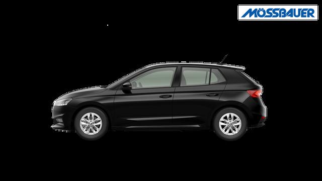 Skoda Fabia Extra Plus 1.0 TSI 116PS DSG (AUTOMATIK), 5J Garantie, BLACK-MAGIC METALLIC, CLIMATRONIC, BEHEIZTE FRONTSCHEIBE, SITZHEIZUNG, M-Lederlenkrad BEHEIZT, 15" ALU, Parksensoren hinten, R&uuml;ckfahrkamera, Infotainment 8", Virtual Cockpit, Tempomat, NSW, Wireless SmartLink 