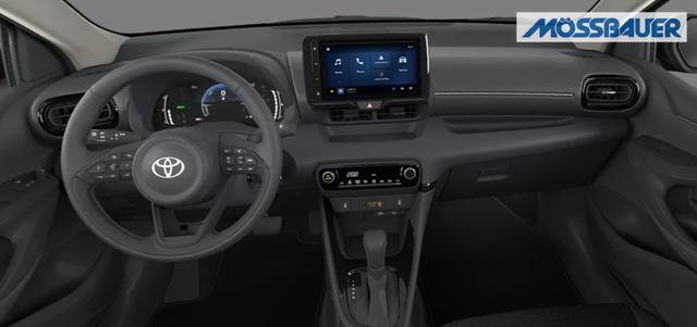Toyota Yaris Style 1.5 Hybrid 130PS CVT/AUTOMATIK, 3J. Garantie, 17" Alu, Toter-Winkel, Privacy-Glas, 2-Z-Klimaautomatik, Sitzheizung, Lederlenkrad beheizt, Parksensoren vorn/hinten, R&uuml;ckfahrkamera, Digitales Cockpit, ACC, Radio 9" + Smartphone-Integration, Armlehne 
