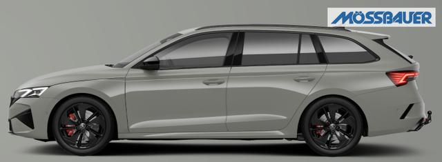 Skoda Octavia Combi Autonova Bayreuth ein M&ouml;ssbauer Autohaus RS 2.0 TSI 265PS DSG, 5 JAHRE GARANTIE, Stahl-Grau, ANH&Auml;NGERKUPPLUNG, 18"Alu, MATRIX-LED, NAVI, Elektr. Heckklappe, ACC, Kessy, Alarm, Climatronic, ParkAssist, PDC, Kamera, Sitzheizung, Privacy-Glas, Netztrennwand, Virtual Cockpit 10" 
