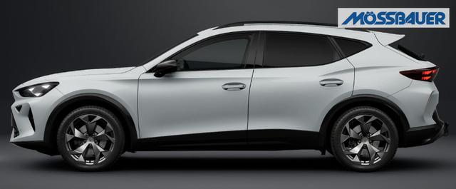 Cupra Formentor Basis 1.5 eTSI 150PS DSG (AUTOMATIK), ANH&Auml;NGERKUPPLUNG, KESSY, ALARM, R&Uuml;CKFAHRKAMERA, ELEKTR. HECKKLAPPE, 18" Alu, Sitzheizung, M-Lederlenkrad beheizt, 3-Zonen-Climatronic, Parksensoren vorne/hinten, ACC-Tempomat, Digitales Cockpit 10", Radio 12,9"+Full-Link 