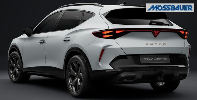 Cupra Formentor Basis 1.5 eTSI 150PS DSG (AUTOMATIK), ANH&Auml;NGERKUPPLUNG, KESSY, ALARM, R&Uuml;CKFAHRKAMERA, ELEKTR. HECKKLAPPE, 18" Alu, Sitzheizung, M-Lederlenkrad beheizt, 3-Zonen-Climatronic, Parksensoren vorne/hinten, ACC-Tempomat, Digitales Cockpit 10", Radio 12,9"+Full-Link 
