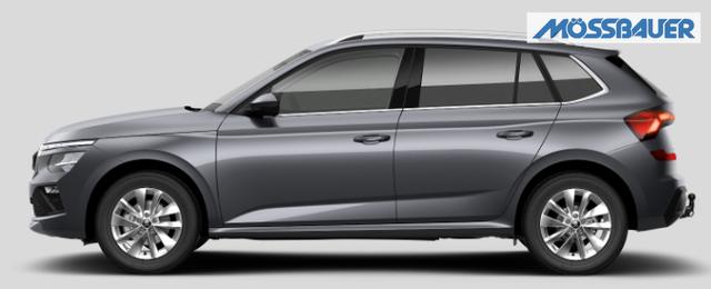 Skoda Kamiq 0 % Anzahlung Selection 1.0 TSI 115PS, 5J GARANTIE, Grau-METALLIC, ELEKTR. HECKKLAPPE, ANH&Auml;NGERKUPPLUNG, BEH. FRONTSCHEIBE, Sitzheizung, Lenkradheizung, Ladeboden var, ACC, SIDE Assist, Virtual Cockpit 10", Parksensoren v/h, Kamera, KESSY, Privacy-Glas, 16" Alu, Climatronic 