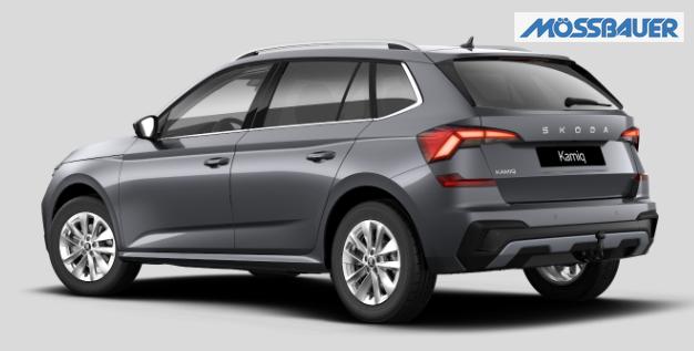 Skoda Kamiq 0 % Anzahlung Selection 1.0 TSI 115PS, 5J GARANTIE, Grau-METALLIC, ELEKTR. HECKKLAPPE, ANH&Auml;NGERKUPPLUNG, BEH. FRONTSCHEIBE, Sitzheizung, Lenkradheizung, Ladeboden var, ACC, SIDE Assist, Virtual Cockpit 10", Parksensoren v/h, Kamera, KESSY, Privacy-Glas, 16" Alu, Climatronic 